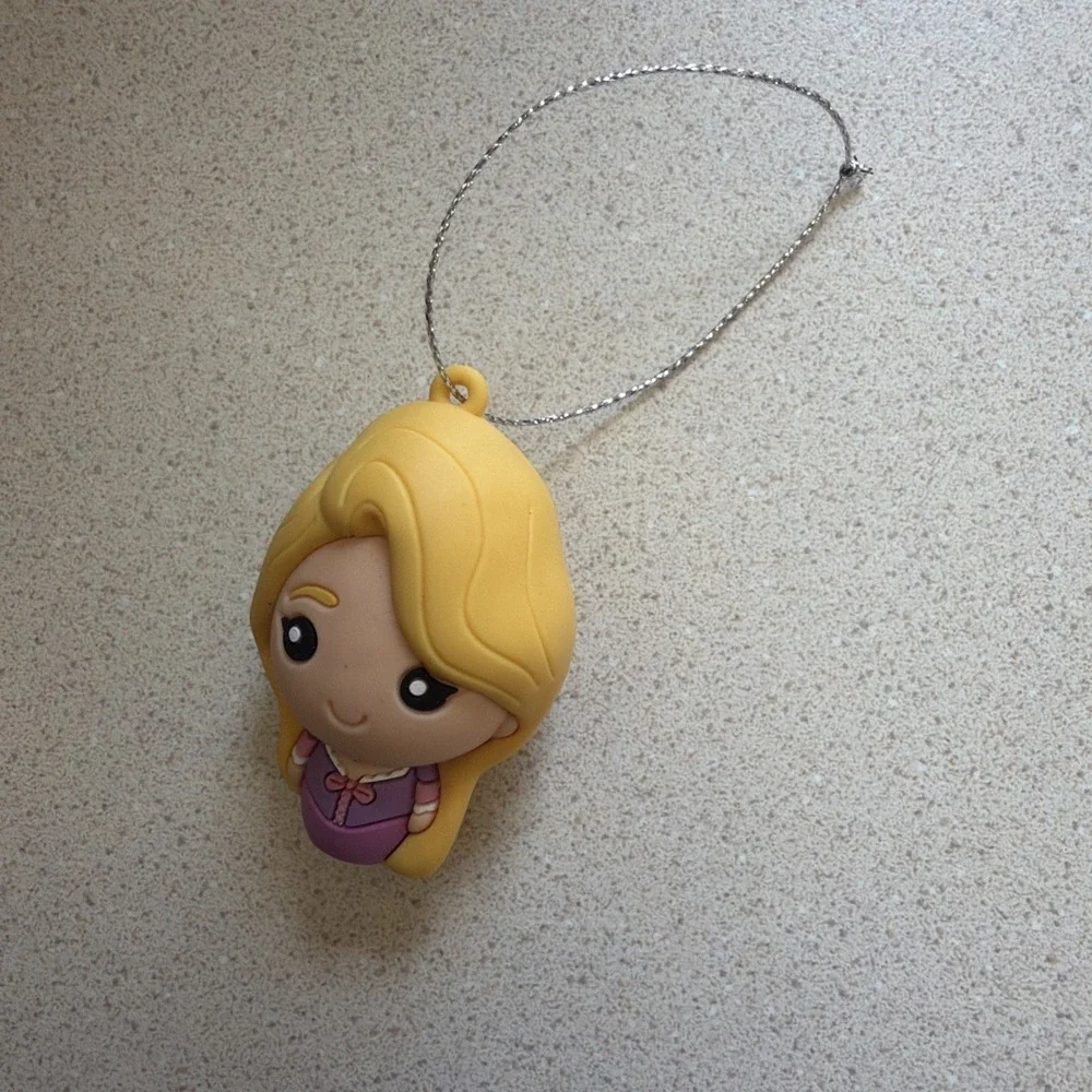Disney Princess Mystery Christmas Ornament Rapunzel Rare Figure Series 1 Holiday